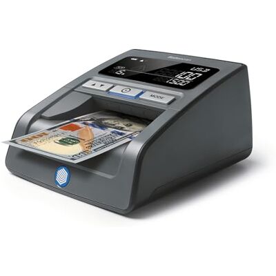 Safescan Detector de billetes falsos automático para verificar rápidamente billetes Detector billetes falsos con 7 puntos de detección Detector de billetes falsos 100% fiable Safescan Detector de billetes falsos automático para verificar rápidamente billetes Detector billetes falsos con 7 puntos de detección Detector de billetes falsos 100% fiable