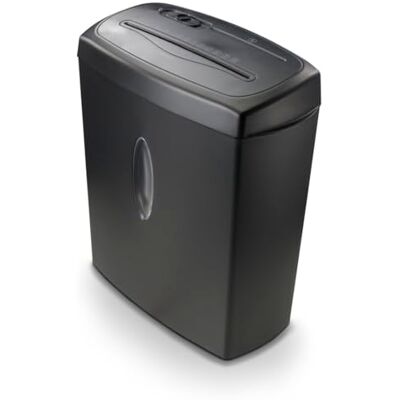 Hama Destructora de Papel Corte Transversal 10 Hojas DIN A4 P4, Negro Hama Destructora de Papel Corte Transversal 10 Hojas DIN A4 P4, Negro
