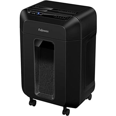 Fellowes AutoMax™ 90M Destructora trituradora de Papel, minicorte, destruye hasta 90 Hojas de Manera automática y hasta 9 manualmente, y Papelera de 17L, Seguridad Alta DIN P-4 Color Negro Fellowes AutoMax™ 90M Destructora trituradora de Papel, minicorte, destruye hasta 90 Hojas de Manera automática y hasta 9 manualmente, y Papelera de 17L, Seguridad Alta DIN P-4 Color Negro