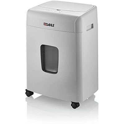 Dahle Trituradora de papel ShredMatic 90 Autofeed (90 hojas, P-4, corte de partículas, sin aceite ni mantenimiento, alimentación automática de papel) gris claro/gris polvoriento Dahle Trituradora de papel ShredMatic 90 Autofeed (90 hojas, P-4, corte de partículas, sin aceite ni mantenimiento, alimentación automática de papel) gris claro/gris polvoriento