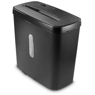 Hama Destructora de Papel Corte Transversal 5 Hojas DIN A4 P4, Negro Trituradora de Documentos compacta GDPR, tritura Tarjetas, E-3, P-4, T-4, automático antiatasco, 11 L Hama Destructora de Papel Corte Transversal 5 Hojas DIN A4 P4, Negro Trituradora de Documentos compacta GDPR, tritura Tarjetas, E-3, P-4, T-4, automático antiatasco, 11 L