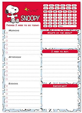 Grupo Erik Bloc de notas de escritorio Snoopy Rebel with Paws - Bloc notas A5 - Material escolar y papeleria Snoopy - Papeleria oficina - Producto con licencia oficial