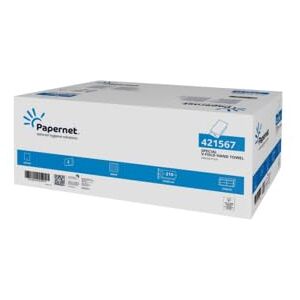 Papernet 421567 Pliegue en V 2 capas Blanco - Papel de cocina Papernet 421567 Pliegue en V 2 capas Blanco - Papel de cocina