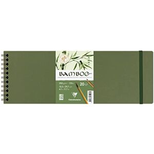 Papel para acuarela Bamboo de Clairefontaine 250 g/m² Espiral 20 hojas - papel de arte Papel para acuarela Bamboo de Clairefontaine 250 g/m² Espiral 20 hojas - papel de arte