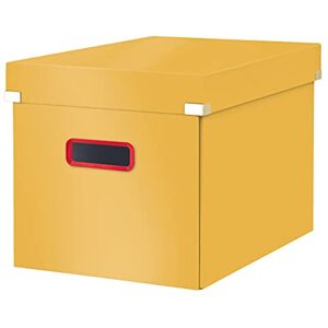 Leitz Caja Click & Store Cosy cúbica Grande (320x360x310 mm), amarillo Leitz Caja Click & Store Cosy cúbica Grande (320x360x310 mm), amarillo