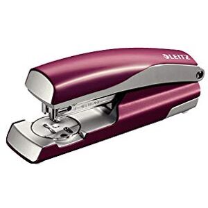 Leitz NeXXt Grapadora (metal, hasta 30 hojas, en embalaje blíster), color granate Leitz NeXXt Grapadora (metal, hasta 30 hojas, en embalaje blíster), color granate