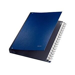 Leitz Archivador (32 separadores, polipropileno), color azul Leitz Archivador (32 separadores, polipropileno), color azul