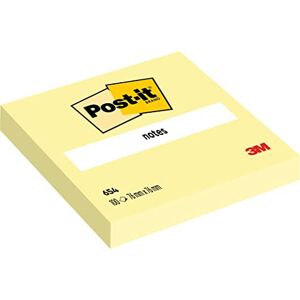 Post-It Notas Canary Yellow Paquete de 12 Blocs, 100 Hojas por Bloc (76 mm x 76 mm) Color Amarillo Notas Autoadhesivas para Listas de Tareas y Recordatorios Post-It Notas Canary Yellow Paquete de 12 Blocs, 100 Hojas por Bloc (76 mm x 76 mm) Color Amarillo Notas Autoadhesivas para Listas de Tareas y Recordatorios