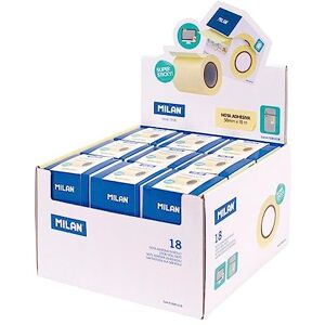 MILAN ® Caja expositora 18 notas adhesivas en rollo, color amarillo pastel MILAN ® Caja expositora 18 notas adhesivas en rollo, color amarillo pastel