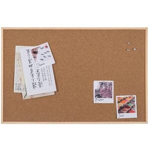 Bi-Office Earth New Basic Tablero de Anuncios, 90x60cm, Superficie de Corcho, Marco de Pino Bi-Office Earth New Basic Tablero de Anuncios, 90x60cm, Superficie de Corcho, Marco de Pino