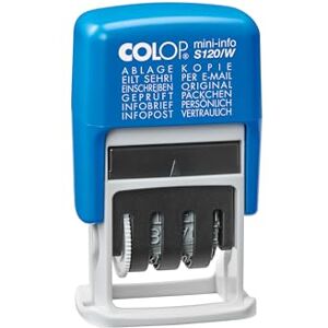 Colop S120/W - 12 Textos Sello - Uso en Oficina Colop S120/W - 12 Textos Sello - Uso en Oficina