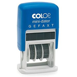 COLOP operativos sello de fecha y vacaciones sello Fecha elbst färber gefaxt COLOP operativos sello de fecha y vacaciones sello Fecha elbst färber gefaxt