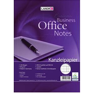 LANDRE LANDRÉ Kanzleipapier, DIN A3/DIN A4, rautiert LANDRE LANDRÉ Kanzleipapier, DIN A3/DIN A4, rautiert
