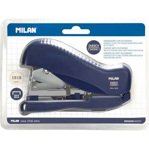MILAN Grapadora desmultiplicadora de fuerza azul MILAN Grapadora desmultiplicadora de fuerza azul
