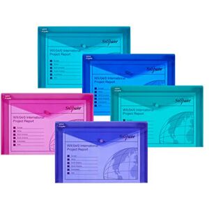 Snopake Polyfile Electra Assorted Colour Packs A4 Plus (foolscap) Electra Asst Polipropileno (PP) Carpeta (Polipropileno (PP), A4, 5 hojas, 360 mm, 240 mm) Snopake Polyfile Electra Assorted Colour Packs A4 Plus (foolscap) Electra Asst Polipropileno (PP) Carpeta (Polipropileno (PP), A4, 5 hojas, 360 mm, 240 mm)