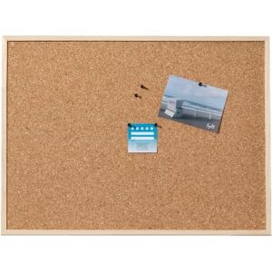 Dahle Tablero de corcho (marco de madera, placa de corcho de 7 mm de grosor, incluye 6 chinchetas, 40 x 60 cm) Dahle Tablero de corcho (marco de madera, placa de corcho de 7 mm de grosor, incluye 6 chinchetas, 40 x 60 cm)