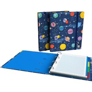 Grafoplas Carpesano 4 Anillas a4 Space Bits&Bobs Pop Up Desing Incluye Recambio Cuadricula 5x5 Borde Color 90g Separadores Sobre Transparente Lomo Curvo Ergonómico Carpebook Grafoplas Carpesano 4 Anillas a4 Space Bits&Bobs Pop Up Desing Incluye Recambio Cuadricula 5x5 Borde Color 90g Separadores Sobre Transparente Lomo Curvo Ergonómico Carpebook