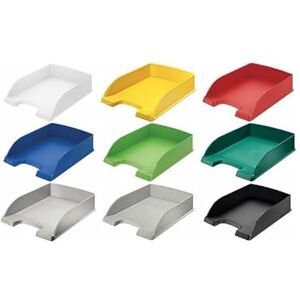 Leitz 52270250 Bandeja para correo (tamaño A4, poliestireno), color verde claro Leitz 52270250 Bandeja para correo (tamaño A4, poliestireno), color verde claro