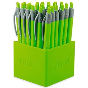 Milan Fine Line Touch Bolígrafo, 24 unidades, color verde Milan Fine Line Touch Bolígrafo, 24 unidades, color verde