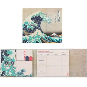 Grupo Erik Planificador Semanal Escritorio Hokusai 6 Tamaños Notas adhesivas Bonitas + Planificador Semanal Cierre Magnetico: Papeleria Bonita y Material Escolar Oficina, Licencia oficial Grupo Erik Planificador Semanal Escritorio Hokusai 6 Tamaños Notas adhesivas Bonitas + Planificador Semanal Cierre Magnetico: Papeleria Bonita y Material Escolar Oficina, Licencia oficial