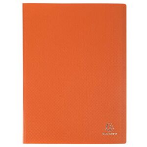 Exacompta Opak Portadocumentos (A4, 80 fundas, 160 vistas), color naranja Exacompta Opak Portadocumentos (A4, 80 fundas, 160 vistas), color naranja