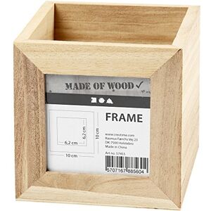 Creativ Portalápices, tamaño 10x10x10 cm, tamaño del agujero 6,2x6,2 cm, árbol emperatriz, 1pc Creativ Portalápices, tamaño 10x10x10 cm, tamaño del agujero 6,2x6,2 cm, árbol emperatriz, 1pc