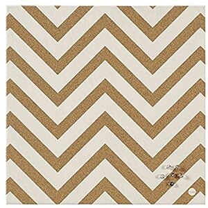 Bi-Office Chevron Tablón de anuncios de corcho, 40 x 40 cm, color natural Bi-Office Chevron Tablón de anuncios de corcho, 40 x 40 cm, color natural