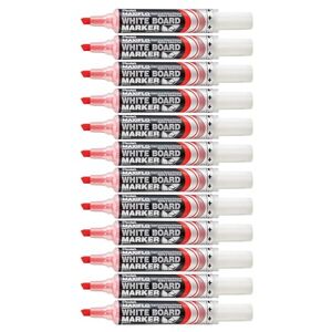 Pentel Maxiflo Borrado en Seco Punta Plana Rotulador Rojo Pentel Maxiflo Borrado en Seco Punta Plana Rotulador Rojo