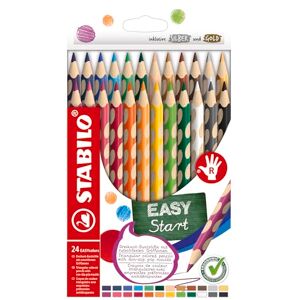 STABILO Lápiz de color ergonómico para diestros EASYcolors Estuche de 24-24 colores STABILO Lápiz de color ergonómico para diestros EASYcolors Estuche de 24-24 colores