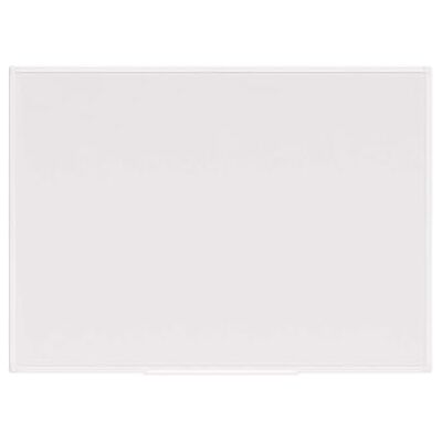 MAUL Pizarra blanca primo magnética 80 x 110 cm para pared superficie borrable, formato vertical u horizontal, perfil plano discreto, bandeja incluida, ideal para ideas diarias MAUL Pizarra blanca primo magnética 80 x 110 cm para pared superficie borrable, formato vertical u horizontal, perfil plano discreto, bandeja incluida, ideal para ideas diarias