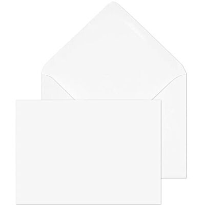 Blake Everyday sobres 121 x 171 mm (4.8" x 6.7") (12.1 x 17.1cm) 1000 unidades 90 g/m² sobres blancos con goma para papelería y manualidades modelo Blake Everyday sobres 121 x 171 mm (4.8" x 6.7") (12.1 x 17.1cm) 1000 unidades 90 g/m² sobres blancos con goma para papelería y manualidades modelo