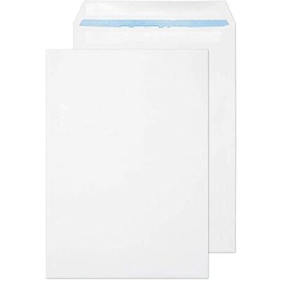 Blake Puramente C4 Ambiental 324 x 229 mm de bolsillo Auto sello del sobre blanco (paquete de 250) Blake Puramente C4 Ambiental 324 x 229 mm de bolsillo Auto sello del sobre blanco (paquete de 250)