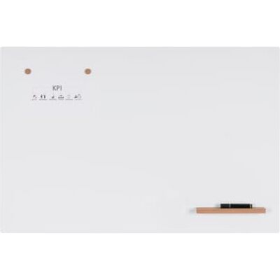 Bi-Office Loop Pizarra Blanca Magnética, Superficie en acero lacado, sin marco, 150x90cm Bi-Office Loop Pizarra Blanca Magnética, Superficie en acero lacado, sin marco, 150x90cm