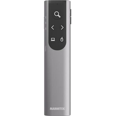Marmitek Controlador para presentaciones con puntero digital Puntero digital y Air Mouse con función zoom y marcado, receptor USB-C y USB-A, presentador inalámbrico para PowerPoint Marmitek Controlador para presentaciones con puntero digital Puntero digital y Air Mouse con función zoom y marcado, receptor USB-C y USB-A, presentador inalámbrico para PowerPoint