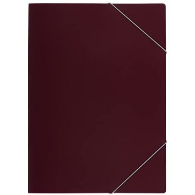 Oxford Elba 33490BX Carpeta extensible (0,05 mm, hasta 50 hojas A4, 10 unidades, PP), color granate Oxford Elba 33490BX Carpeta extensible (0,05 mm, hasta 50 hojas A4, 10 unidades, PP), color granate