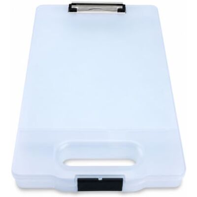 GENIE Portapapeles CL900T con compartimento de almacenamiento, transparente GENIE Portapapeles CL900T con compartimento de almacenamiento, transparente