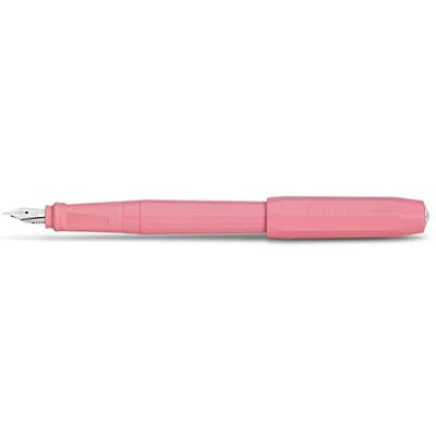 Kaweco Pluma estilográfica Perkeo para cartuchos de tinta, pluma escolar para principiantes, con mango ergonómico para escribir cómodamente, ancho de pluma: F (fino), color peony blossom 15,5 cm Kaweco Pluma estilográfica Perkeo para cartuchos de tinta, pluma escolar para principiantes, con mango ergonómico para escribir cómodamente, ancho de pluma: F (fino), color peony blossom 15,5 cm
