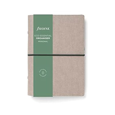 Filofax Eco Essential Organizador personal, color gris ceniza Filofax Eco Essential Organizador personal, color gris ceniza