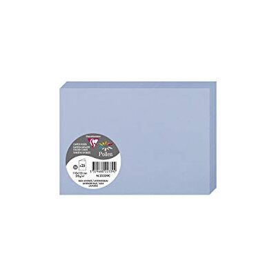 Clairefontaine 2321 C Pack de 20 sobres 11 x 15,50 x 0,10 cm, color Bleu Lavande 11 x 15.50 x 0.10 Clairefontaine 2321 C Pack de 20 sobres 11 x 15,50 x 0,10 cm, color Bleu Lavande 11 x 15.50 x 0.10