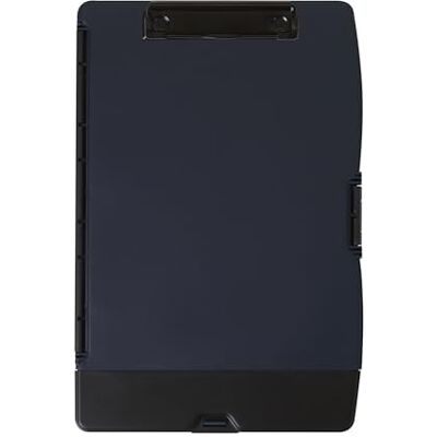 Dexas Folio Clipcase Portapapeles profesional con compartimento de almacenamiento para bolígrafos, 9.75 x 14.75 pulgadas, A4, índigo. Ideal para profesores, enfermeras, entrenadores, estudiantes, Dexas Folio Clipcase Portapapeles profesional con compartimento de almacenamiento para bolígrafos, 9.75 x 14.75 pulgadas, A4, índigo. Ideal para profesores, enfermeras, entrenadores, estudiantes,