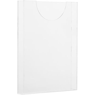 Bi-Office Portafolletos de pared, A4, color acrílico transparente Bi-Office Portafolletos de pared, A4, color acrílico transparente