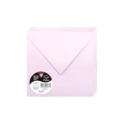 Clairefontaine 50023 C Pack de 20 sobres 16,50 x 16,50 x 0,10 cm, color Lilas 16,50 x 16,50 x 0,10 Clairefontaine 50023 C Pack de 20 sobres 16,50 x 16,50 x 0,10 cm, color Lilas 16,50 x 16,50 x 0,10