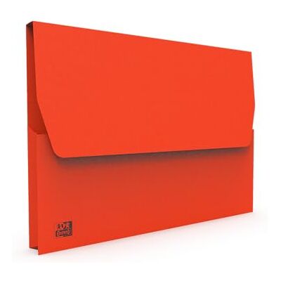 Oxford – Lote de 10 fundas VIP 24 x 32 cm, capacidad para 200 hojas de cartón kraft de 240 g, color rojo brillante Oxford – Lote de 10 fundas VIP 24 x 32 cm, capacidad para 200 hojas de cartón kraft de 240 g, color rojo brillante