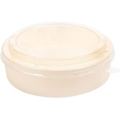 Garcia de Pou 25 Unidades Combo Recipientes + Tapas Pet Ø17,5X5,5 Cm Natural Madera Garcia de Pou 25 Unidades Combo Recipientes + Tapas Pet Ø17,5X5,5 Cm Natural Madera