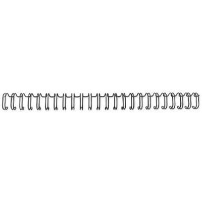 GBC Wiros WireBind Accesorio para encuadernado A4, 3:1, 5 mm, plateado, color negro GBC Wiros WireBind Accesorio para encuadernado A4, 3:1, 5 mm, plateado, color negro