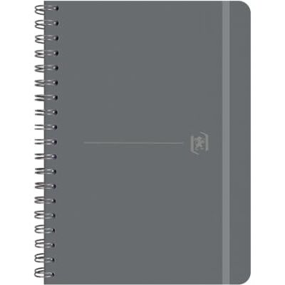 Oxford Identity Cuaderno A5+ (B5), Dots, Tapa Extradura, 96 Hojas, Gris Oxford Identity Cuaderno A5+ (B5), Dots, Tapa Extradura, 96 Hojas, Gris