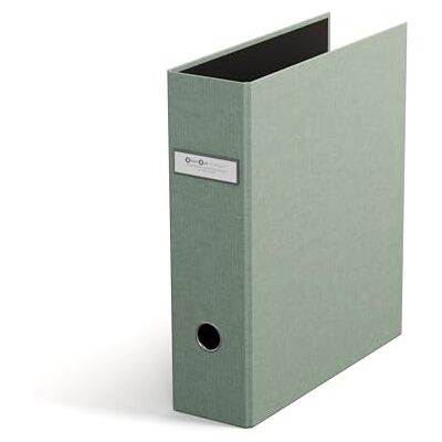 Bigso Box of Sweden ARCHIE Carpeta con 2 anillas y mecanismo de palanca, archivador de anillas de tablero de fibra y papel con aspecto de lino, carpeta de anillas A4 para archivar papel suelto, Bigso Box of Sweden ARCHIE Carpeta con 2 anillas y mecanismo de palanca, archivador de anillas de tablero de fibra y papel con aspecto de lino, carpeta de anillas A4 para archivar papel suelto,