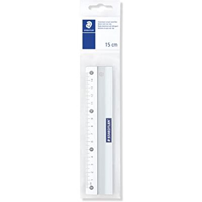 STAEDTLER Mars 563 15. Regla de metal de 15 centímetros de longitud. STAEDTLER Mars 563 15. Regla de metal de 15 centímetros de longitud.