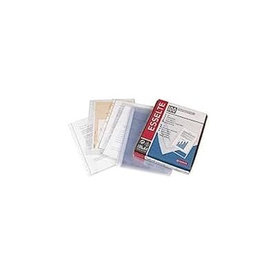 Esselte Fundas portadocumentos COPYSAFE PP Cristal sin refuerzo 120 micras (caja 100 ud.) Folio. 16 taladros Esselte Fundas portadocumentos COPYSAFE PP Cristal sin refuerzo 120 micras (caja 100 ud.) Folio. 16 taladros