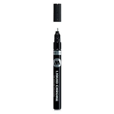 Molotow Liquid Chrome Rotulador, de color cromo, con punta de 2 mm Molotow Liquid Chrome Rotulador, de color cromo, con punta de 2 mm